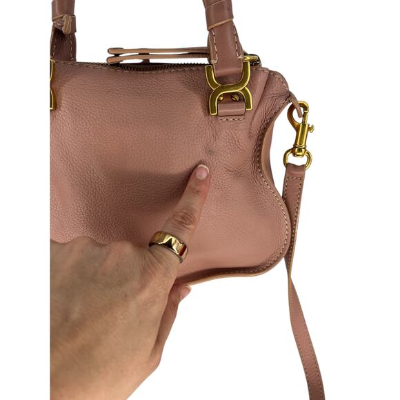 Chloe Marcie Mini Double Carry Tote Bag - Picture 9 of 16